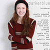 Parker Blue press